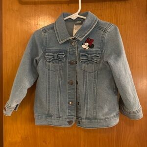 Minnie mouse jean jacket size 18-24M
